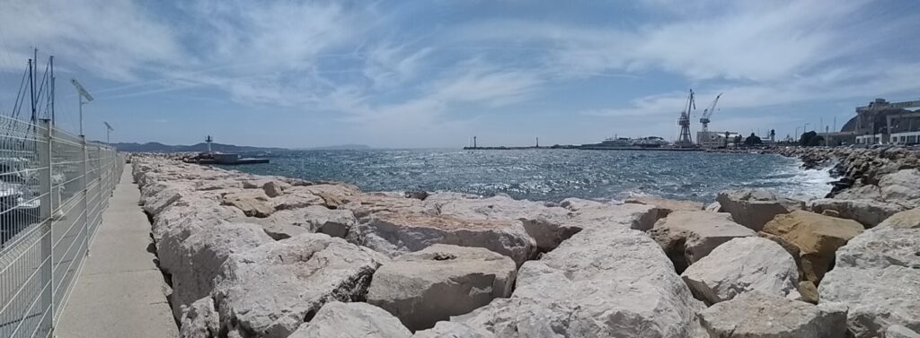 Vue du port de la Ciotat